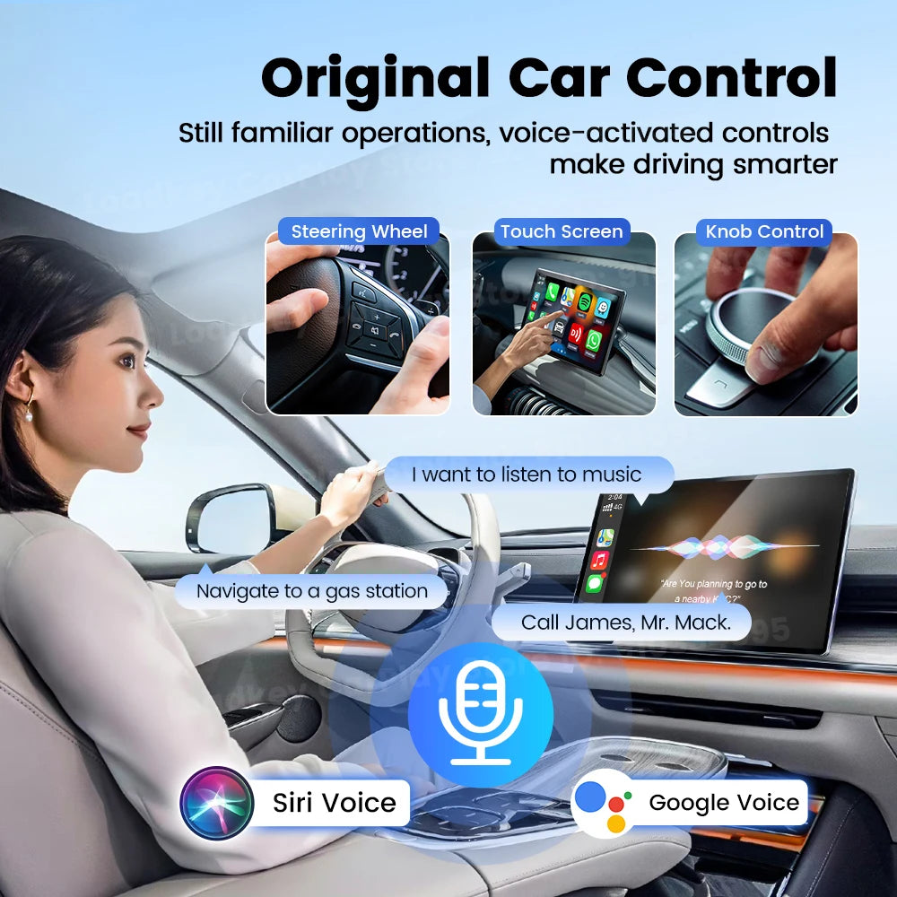 Adaptateur CarPlay Sans Fil 2 en 1 Carlinkit