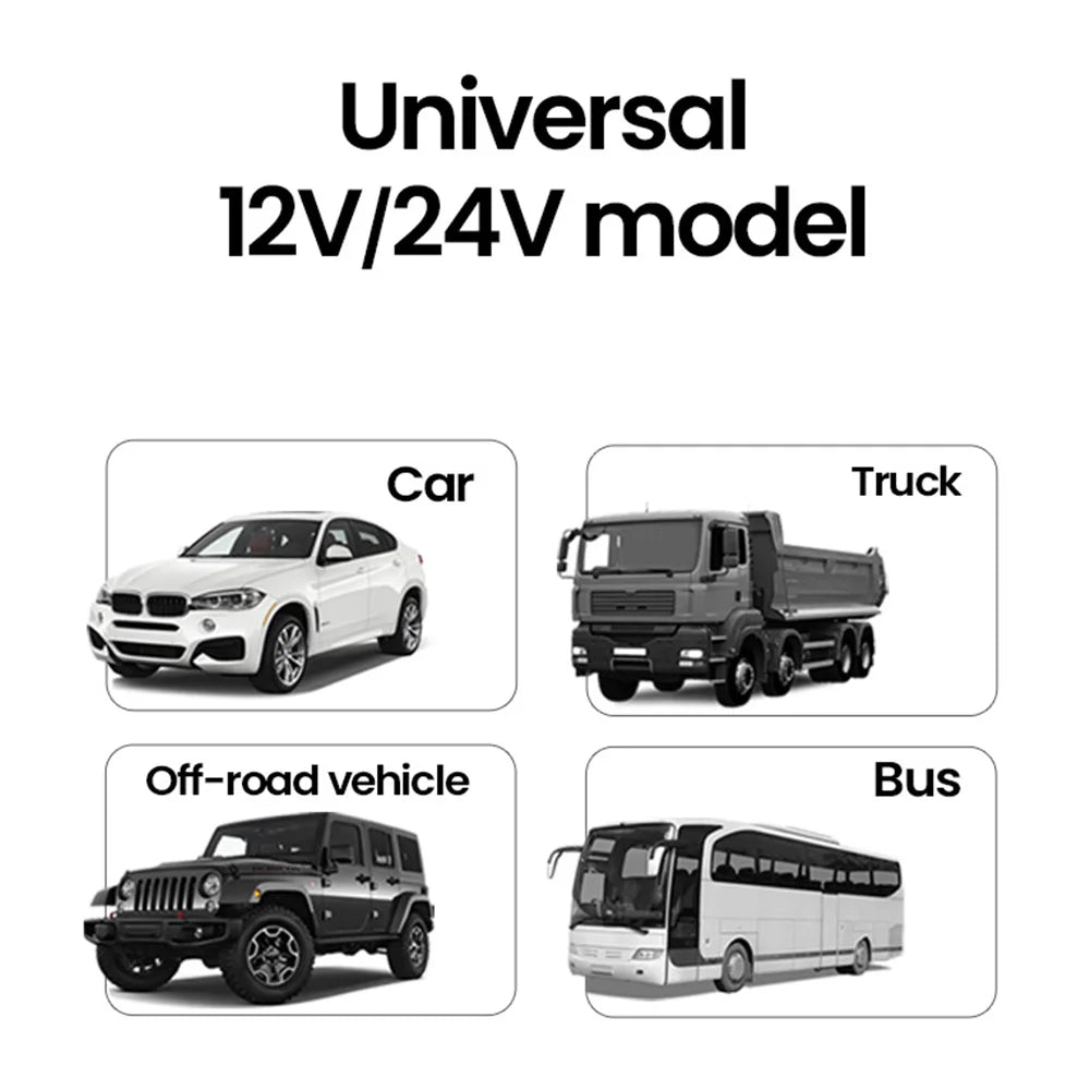 Chargeur Voiture 2 Câbles Rétractables USB-C