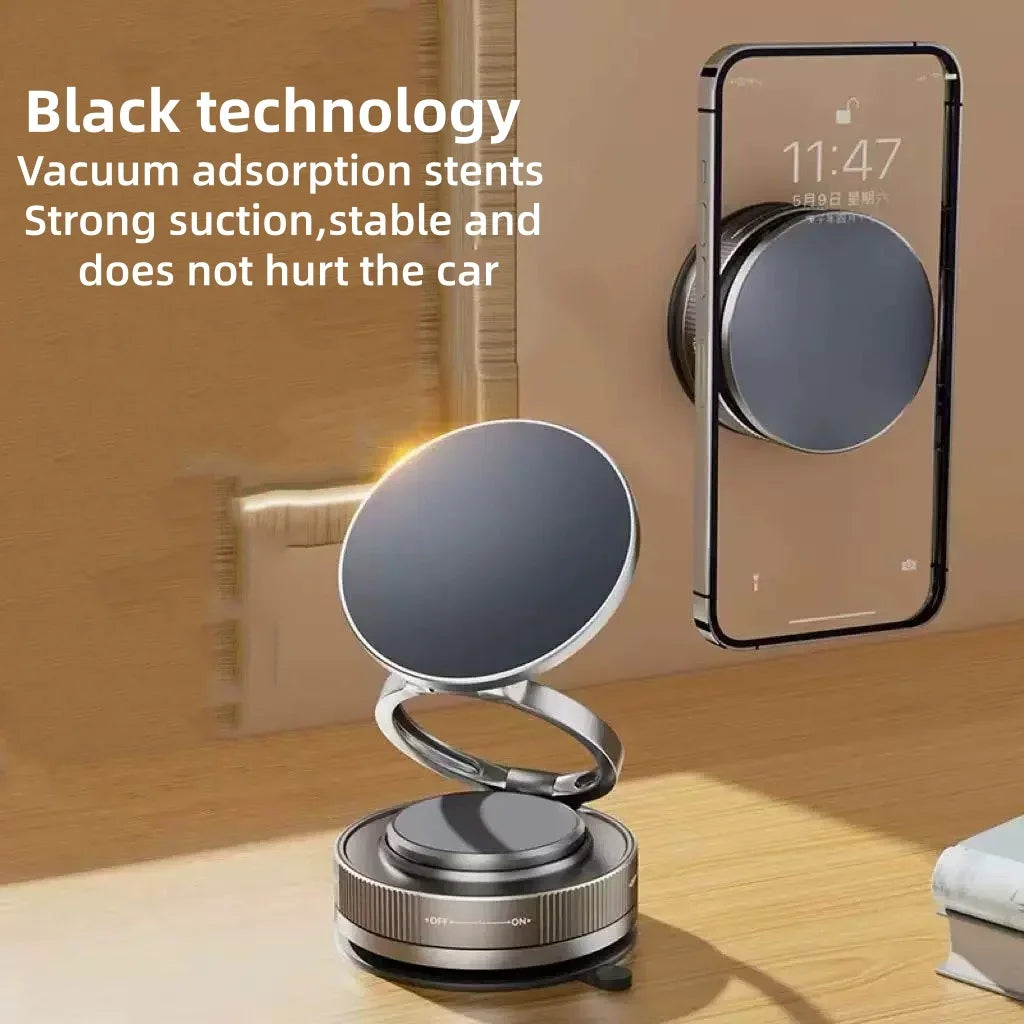 Support Téléphone Voiture Magnétique 360° Rotatif