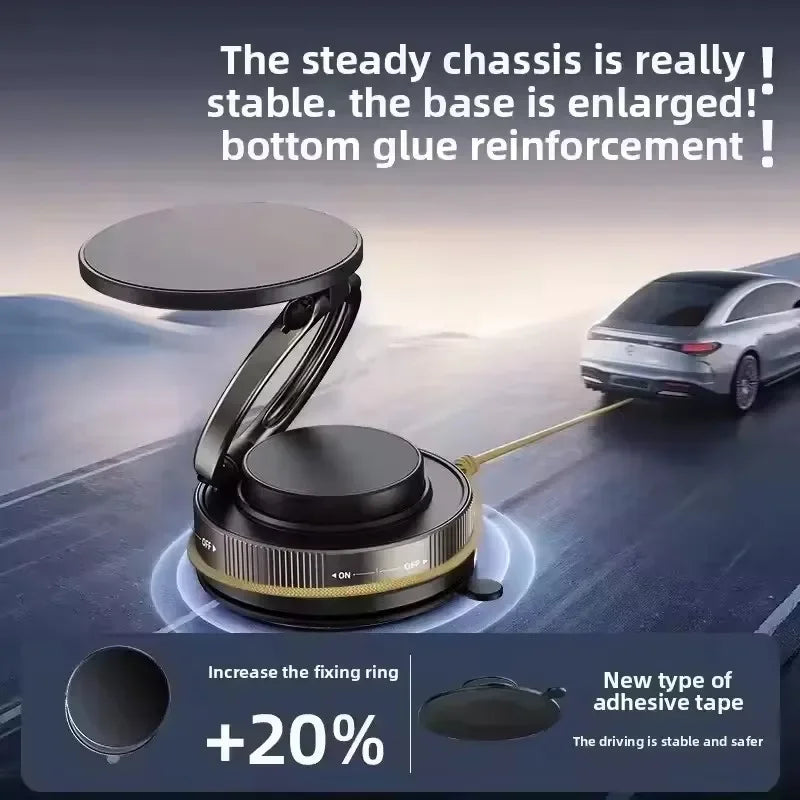Support Téléphone Voiture Magnétique 360° Rotatif