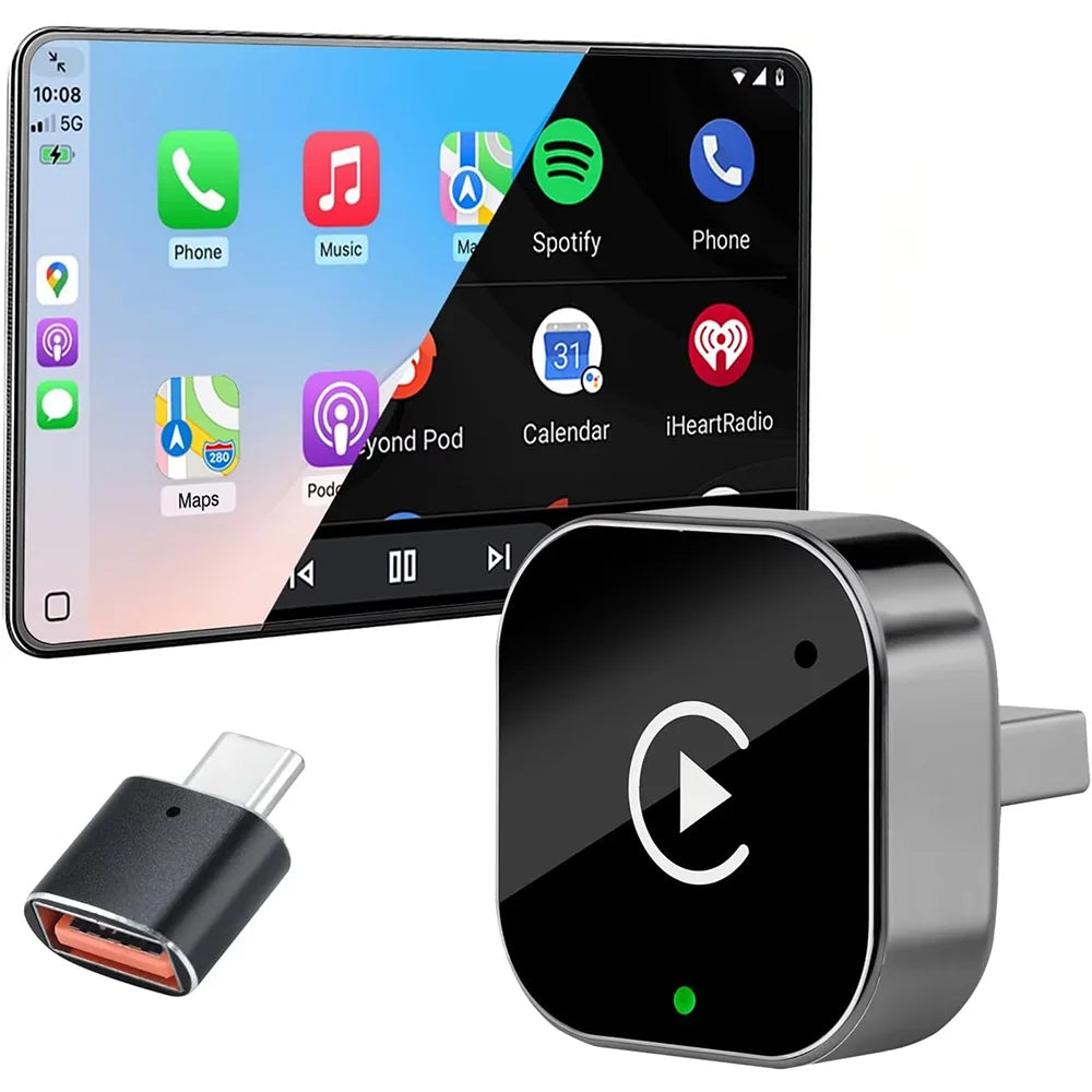 Adaptateur CarPlay Sans Fil Carlinkit 2 en 1