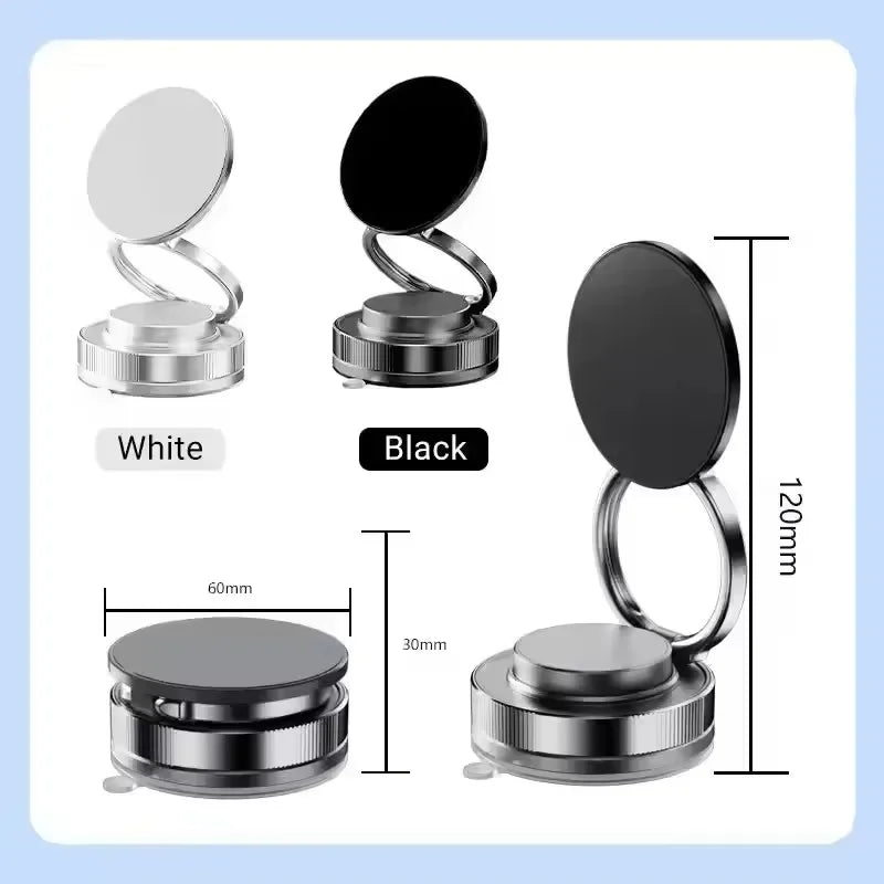 Support Téléphone Voiture Magnétique 360° Rotatif