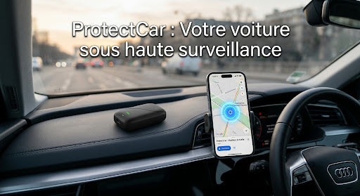Traceur GPS Auto 4G Haute Précision – ProtectCar™ (Batterie 45 Jours)